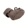 LODGER Capáčky Knit Cable Buffalo vel. 0 - 6 měsíců