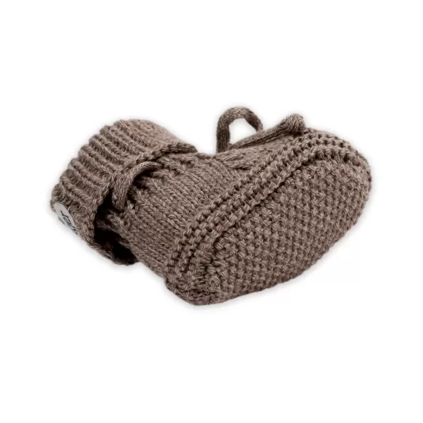 LODGER Capáčky Knit Cable Buffalo vel. 0 - 6 měsíců