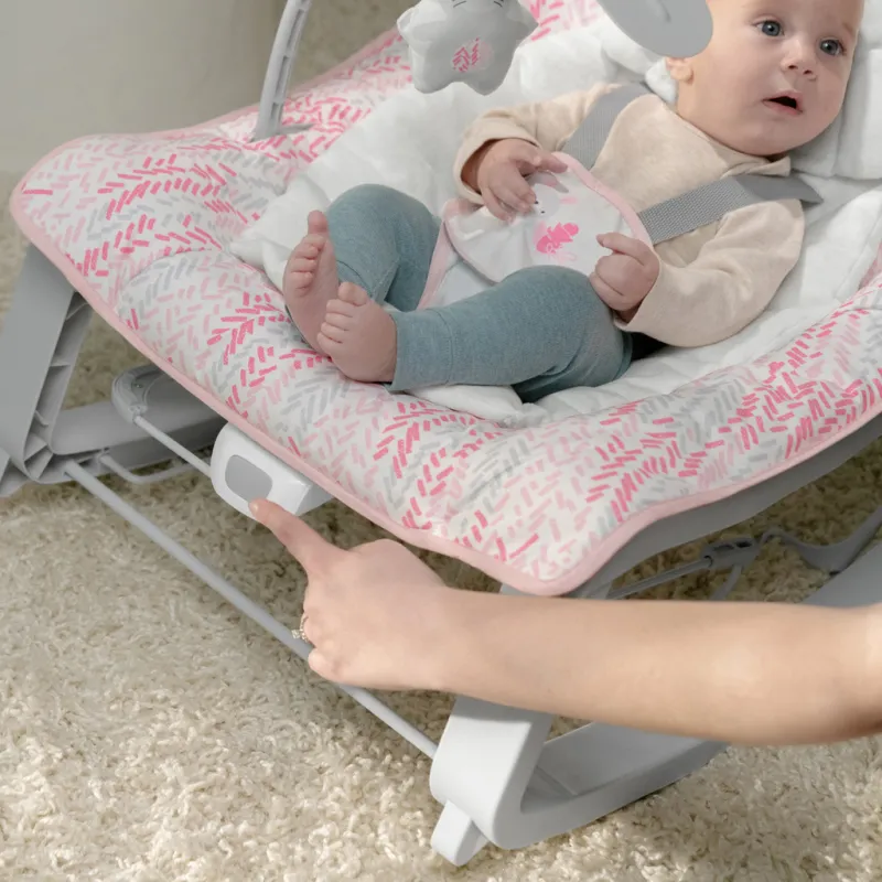 INGENUITY Lehátko vibrující 3v1 Keep Cozy Lily 0m+, do 18kg