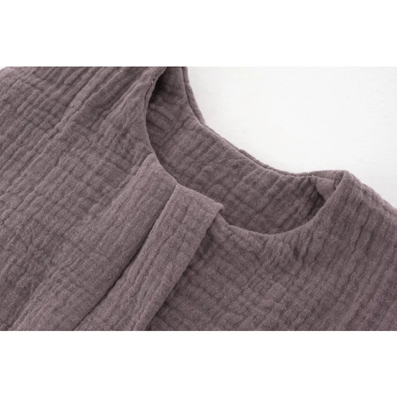 TRÄUMELAND Letní spací pytel Liebmich Musselin Schokopflaume 90