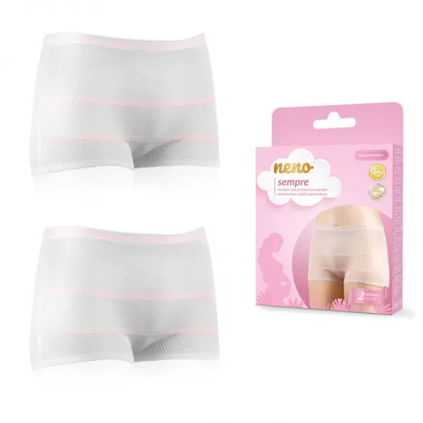 NENO Kalhotky poporodní Sempre vel. S M 2ks