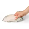 BABYONO Talíř silikonový s přísavkou - beige 6m+