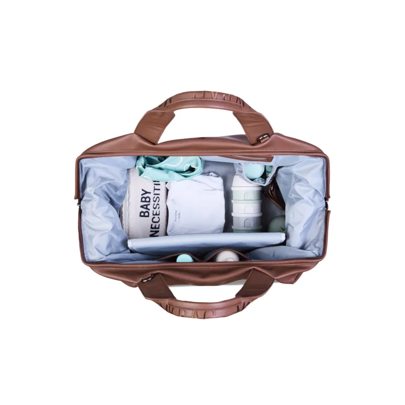 Childhome Přebalovací taška Mommy Bag Signature Vegan Leather