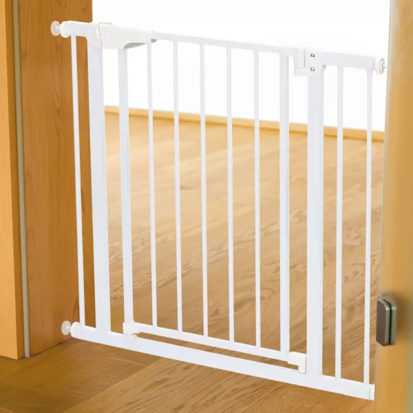Fillikid Zábrana do dveří Auto-Close 75 - 82 cm, kovová, white