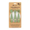 PETITE&MARS Set 3 ks silikonových tréninkových lžiček Take&Match 6m+