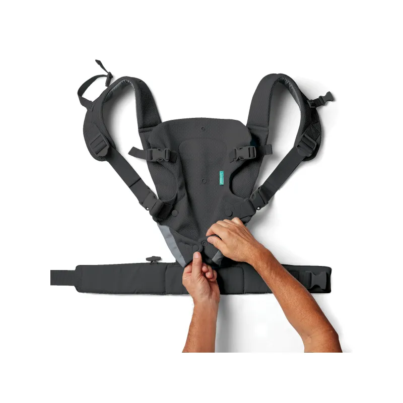 Nosítko Flip 4v1 Light & Airy Convertible Dark Grey