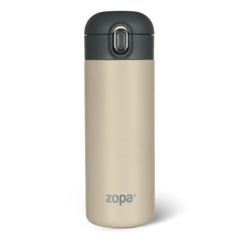 Zopa Termoska na tekutiny se silikonovým držákem 400 ml