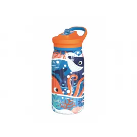 Quokka Nerezová termoláhev s pítkem Pop Kids 445 ml