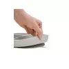 KikkaBoo Talíř dělený s přísavkou Platinum Silicone