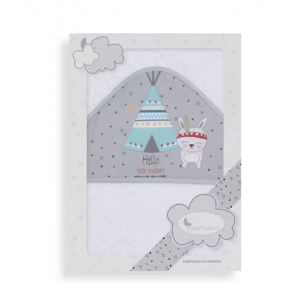 INTERBABY OSUŠKA froté 100x100 TEEPEE - zelená