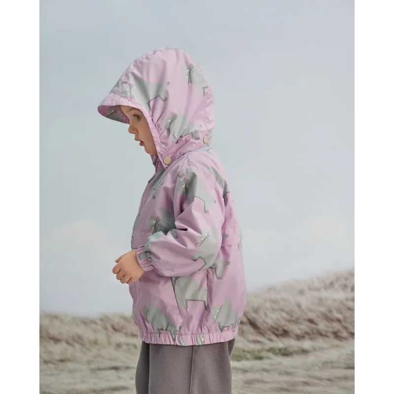 LEOKID Větrovka Shells Sea Tot Pink vel. 9 - 12 měsíců (vel. 74)