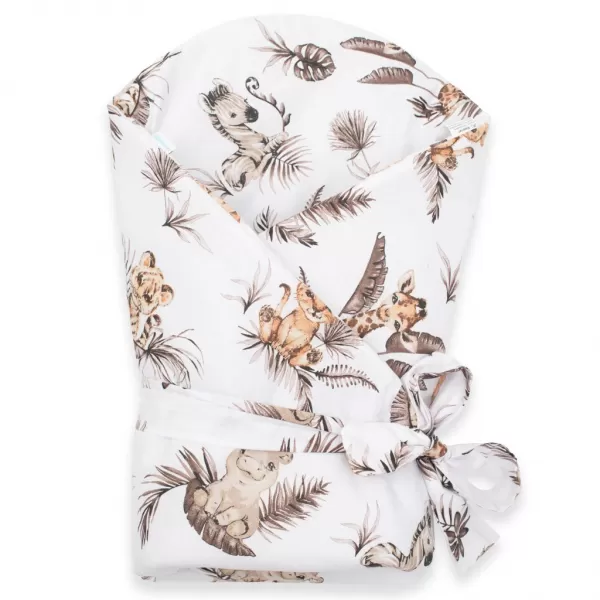 New Baby Dětská zavinovačka Safari 80x80 cm
