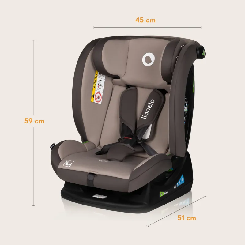 LIONELO Autosedačka Aart i-Size (40-150 cm)