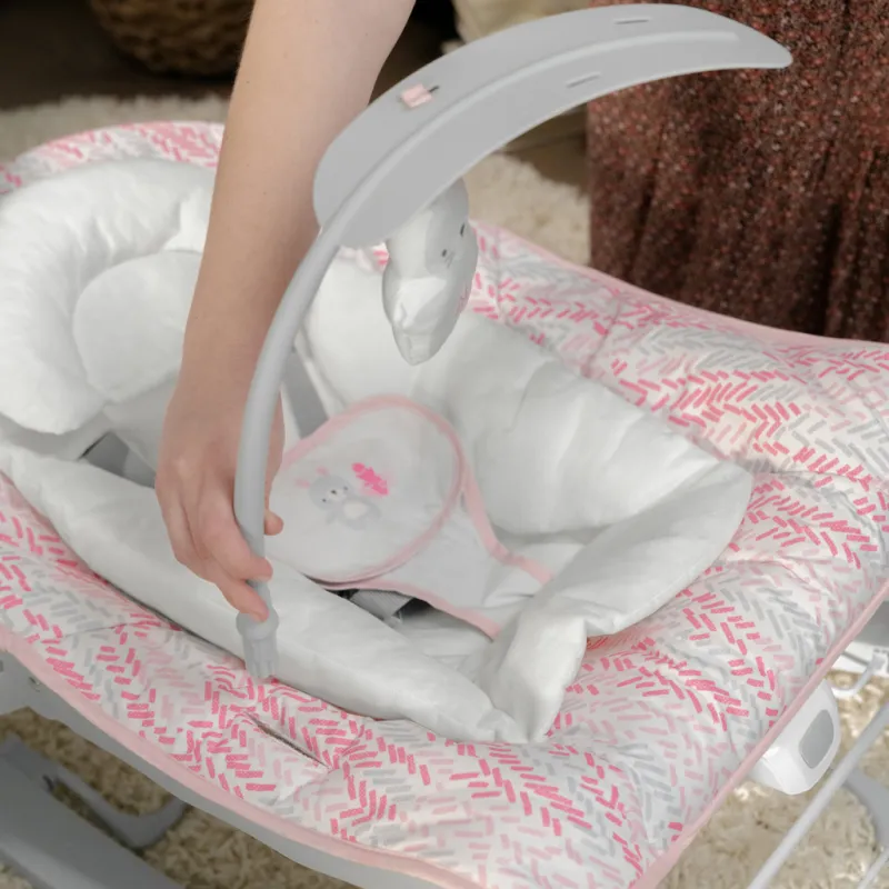 INGENUITY Lehátko vibrující 3v1 Keep Cozy Lily 0m+, do 18kg