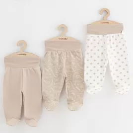 New Baby Kojenecké polodupačky Classic II Uni 3ks