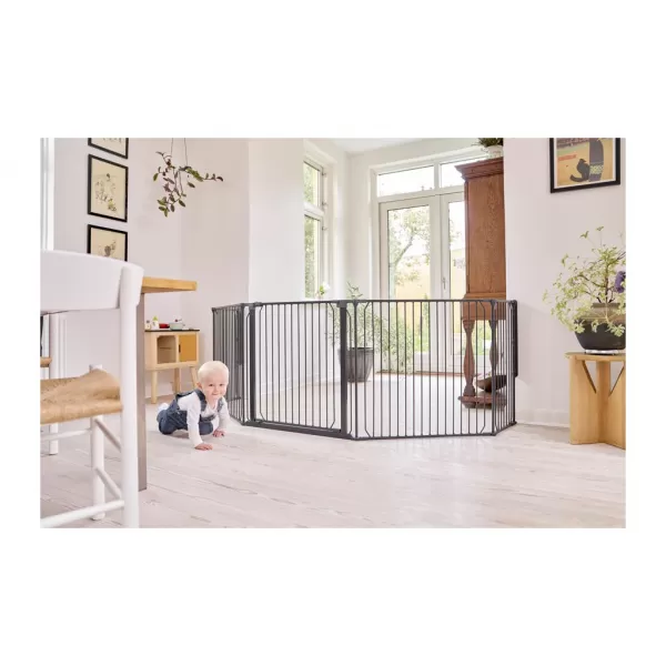 Baby Dan Univerzální prostorová zábrana CombiFit XL, černá
