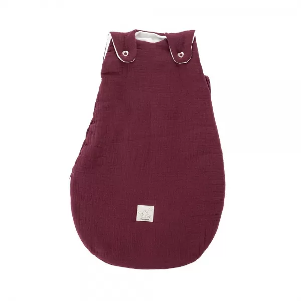 TRÄUMELAND Vnější spací pytel Liebmich Musselin Beerenrot 50/56