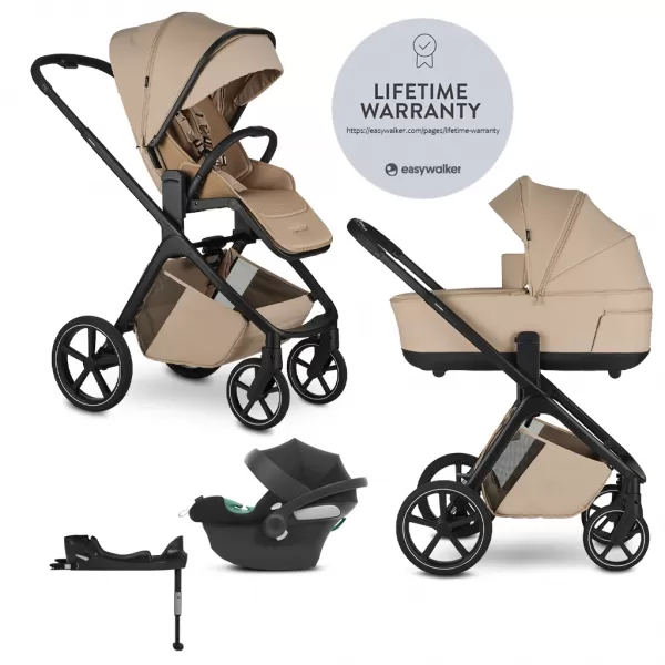 EASYWALKER Kočárek kombinovaný Zoey + CYBEX Aton B2 i-Size + základna