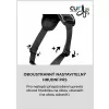 CURLI Postroj pro psy s magnetem Belka Comfort Black XS, 15-20 kg