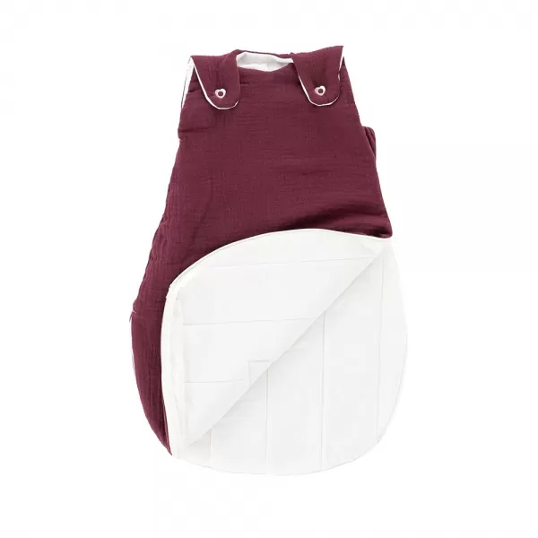 TRÄUMELAND Vnější spací pytel Liebmich Musselin Beerenrot 50/56