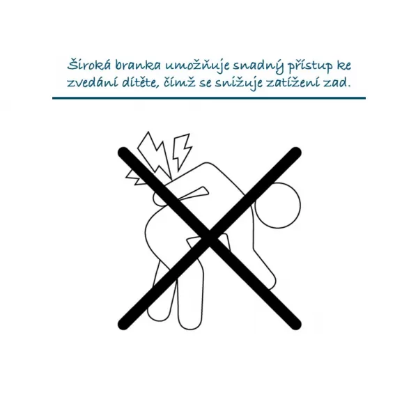 Baby Dan Univerzální prostorová zábrana CombiFit XL, černá