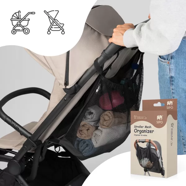 Sipo UNI Síťová taška na kočárek