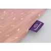 TRÄUMELAND Spací pytel GOTS Liebmich Blätter rosa 110