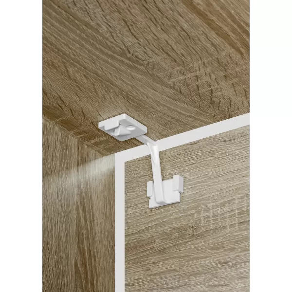 Reer Zámek na dvířka a šuplíky 3ks bílý