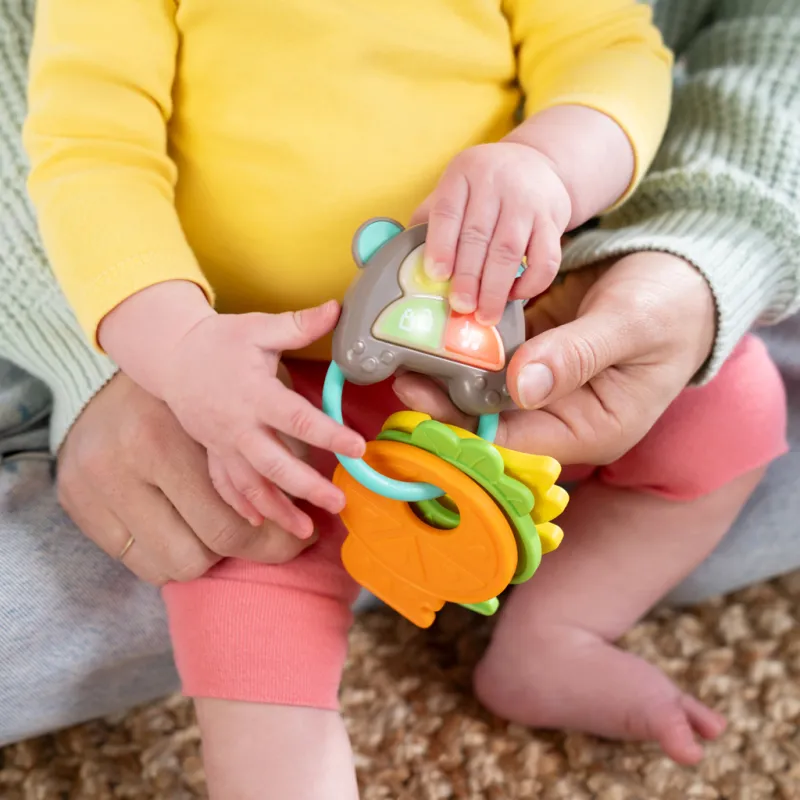BRIGHT STARTS Hračka hudební klíče MonKeys™ 6m+