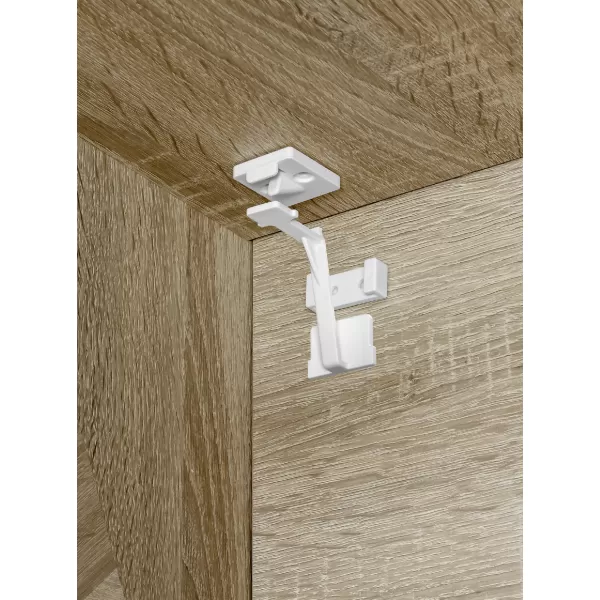 Reer Zámek na dvířka a šuplíky 3ks bílý