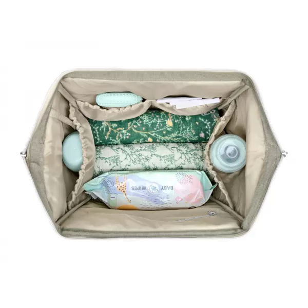 KikkaBoo Přebalovací batoh Siena Luxe Secret Garden