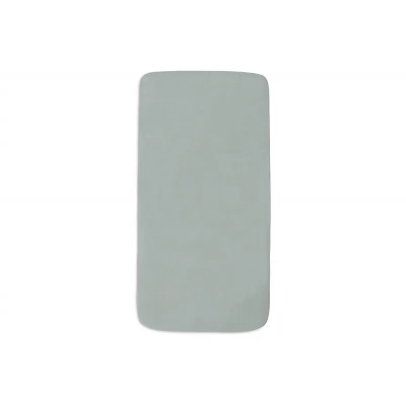 Jollein Prostěradlo napínací 40/50 x 80/90 cm 2 ks Sea Green