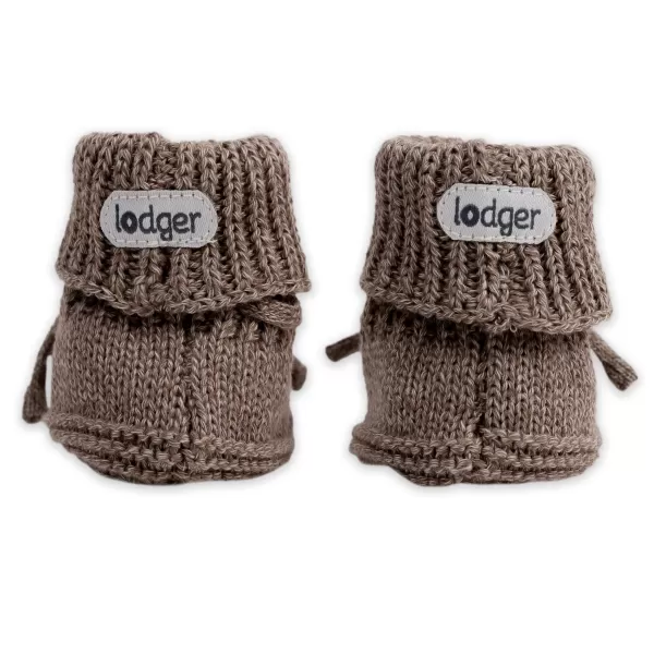 LODGER Capáčky Knit Cable Buffalo vel. 0 - 6 měsíců