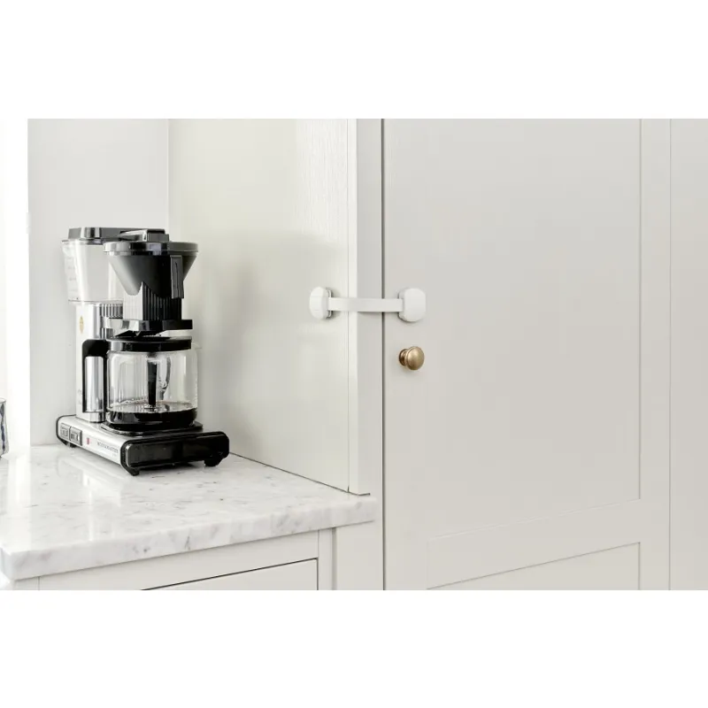 Baby Dan univerzální bezpečnost.uzávěr Multi Purpose Lock BIO, bílý, 2ks