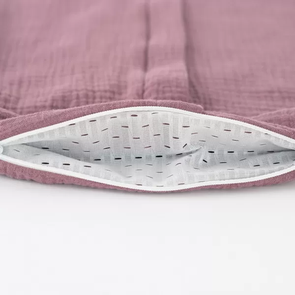 TRÄUMELAND Letní spací pytel Liebmich Musselin Pflaume 90