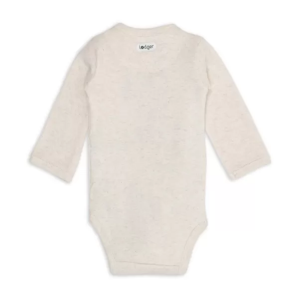 LODGER Body s dlouhým rukávem Melange Birch vel. 74