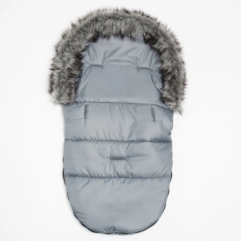 New Baby Zimní fusak Lux Fleece graphite