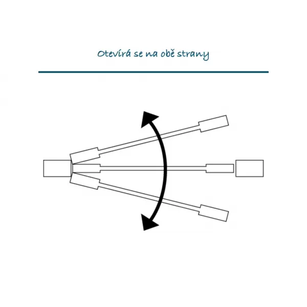 Baby Dan Univerzální prostorová zábrana CombiFit XL, černá