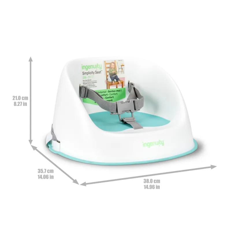 INGENUITY Podsedák na jídelní židličku Simplicity Seat™ 6m+, do 15kg