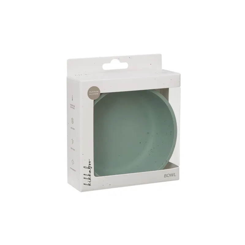 KikkaBoo Miska Platinum Silicone