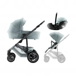 Britax Set kočárek Smile 5Z + hluboká korba + autosedačka Baby-Safe PRO Style