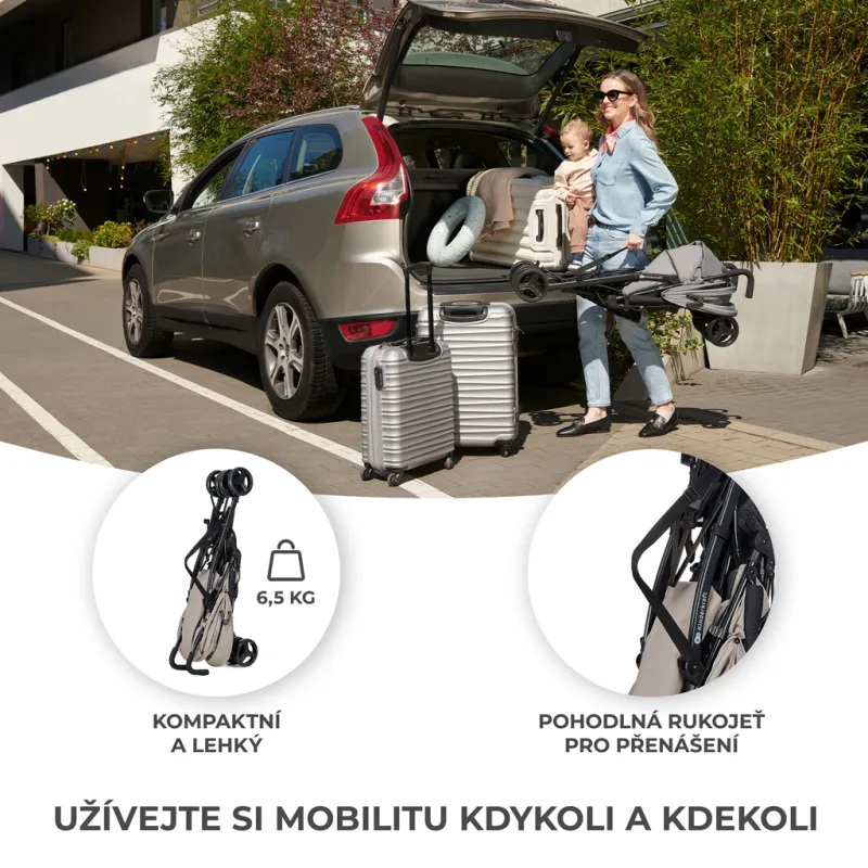 KINDERKRAFT Kočárek golfový Tik