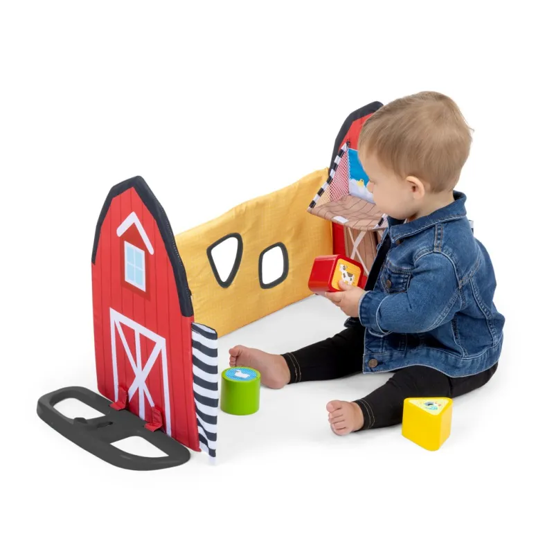 BABY EINSTEIN Deka na hraní s 3D farmou Busy Barnyard™ 0m+