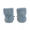 LODGER Capáčky Merino Blue Fogg 0 - 6 měsíců