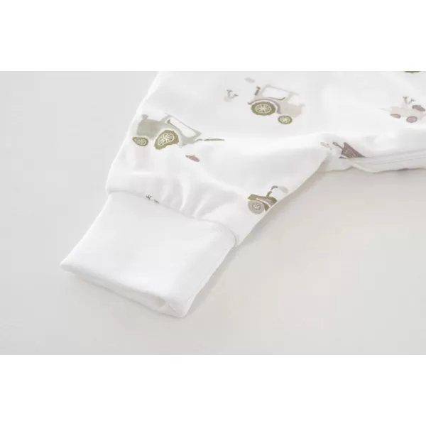 TRÄUMELAND Lehký spací pytel „to Go“ Little Farm Grün 104