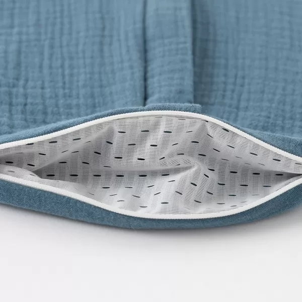 TRÄUMELAND Letní spací pytel Liebmich Musselin Jeansblau 110