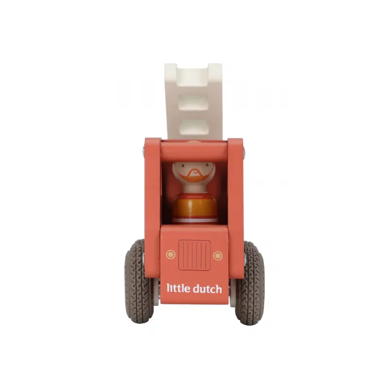 Little Dutch Hasičské auto dřevěné