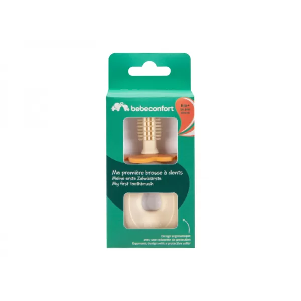 Bebeconfort Můj první kartáček silikonový 6m+