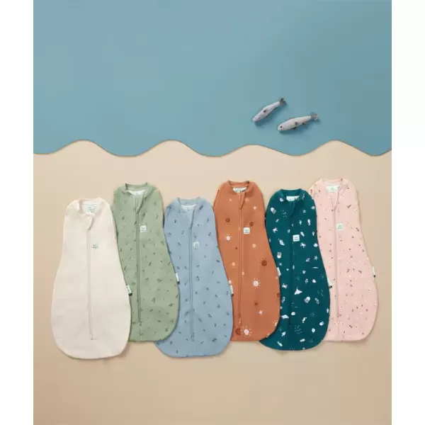 ERGOPOUCH Zavinovačka a pytel na spaní 2v1 Cocoon Willow 6-12 m, 8-10 kg, 0,2 tog