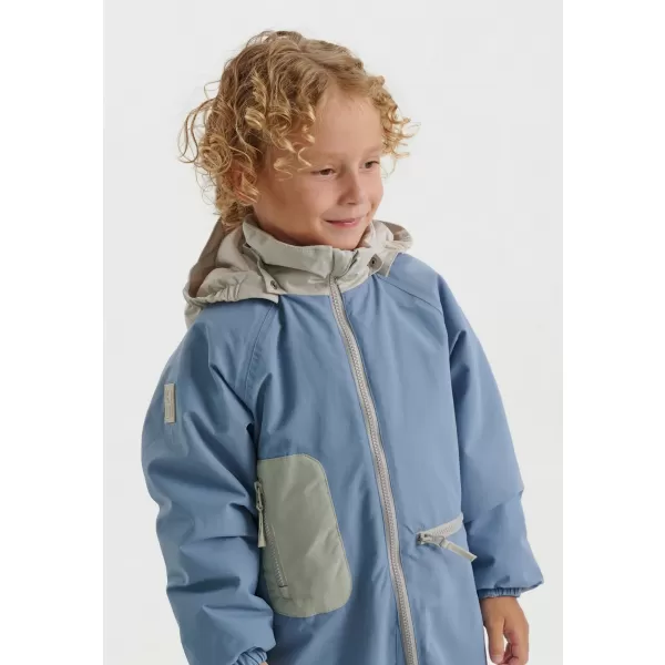 LEOKID Kombinéza Color Kit Blue Swell vel. 12 - 18 měsíců (vel. 80)